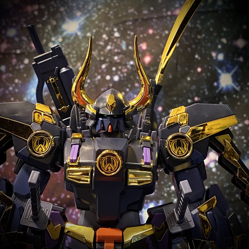 GUNPLA]MG 1/100 真武者頑駄無 戦国の陣、武者ガンダムMk-II | HYPE