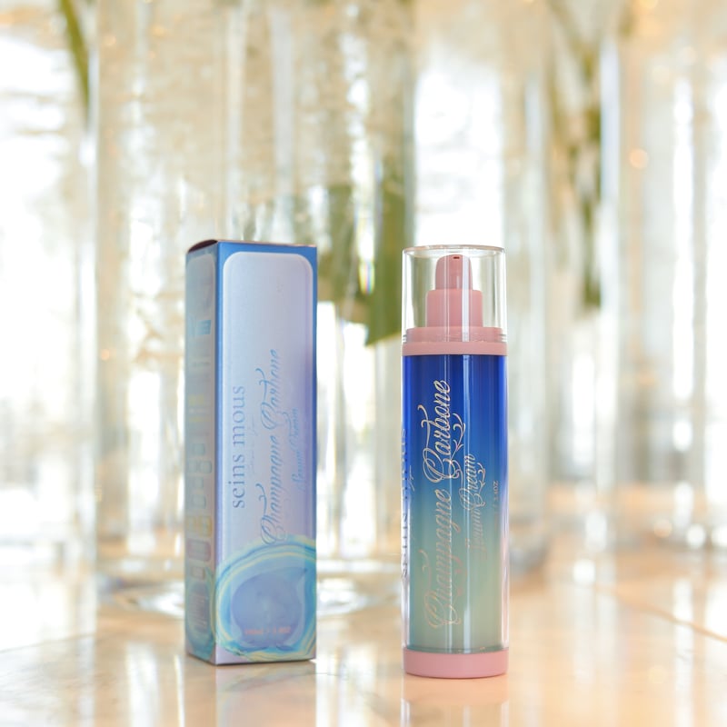 洗い流さない炭酸ガスパック「シャンパーニュカーボン」 | コスメ