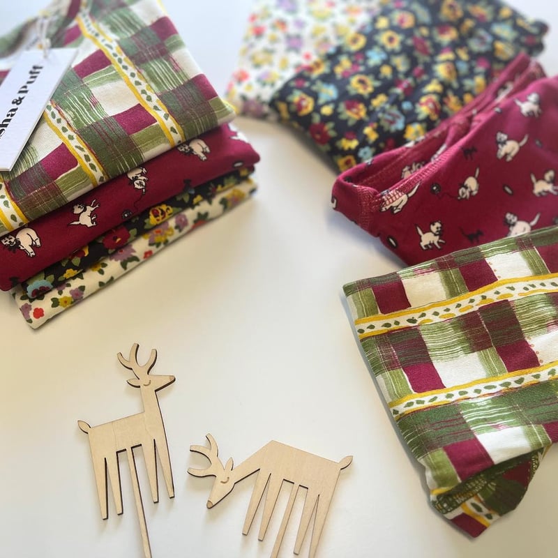 Misha&Puff】Pajama Set - MNPP1162-340 Leaf Wate