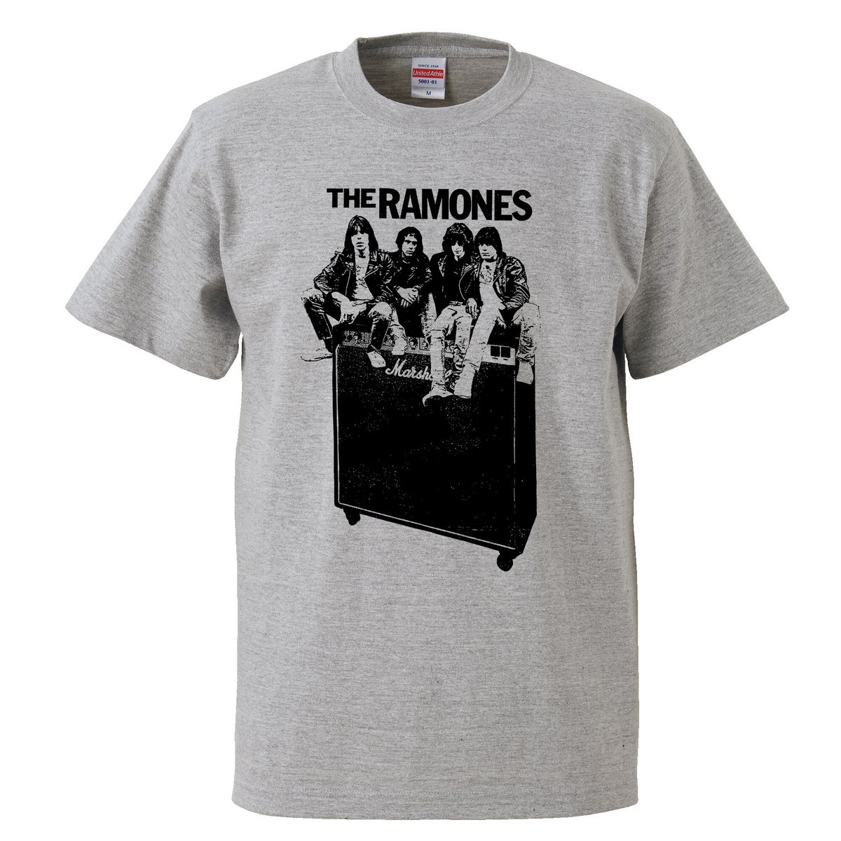 The Ramones/ラモーンズ】5.6オンス Tシャツ/GY/ST- 699 | バンド