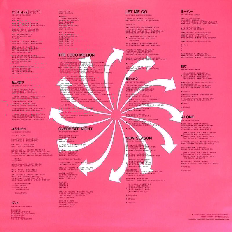 森高千里 / 見て スペシャルライヴ in 汐留PITⅡ 4.15.'89 [発売年:1989