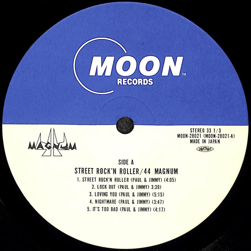 44MAGNUM / Street Rock'N Roller [※国内盤,品番:MOON-2