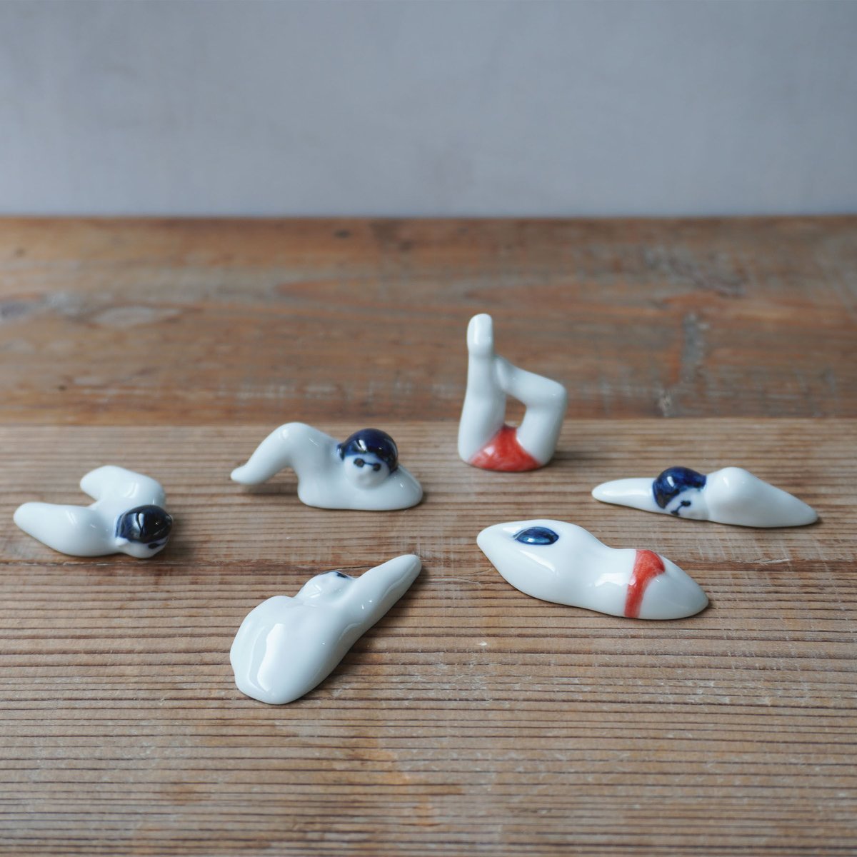 昼寝／スイマー 箸置き5個セット | sen no STORE