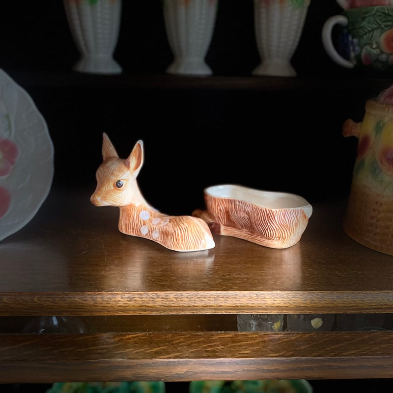 1960年代 ミシェル・コーガン プチ・テリーヌ 子鹿モチーフ