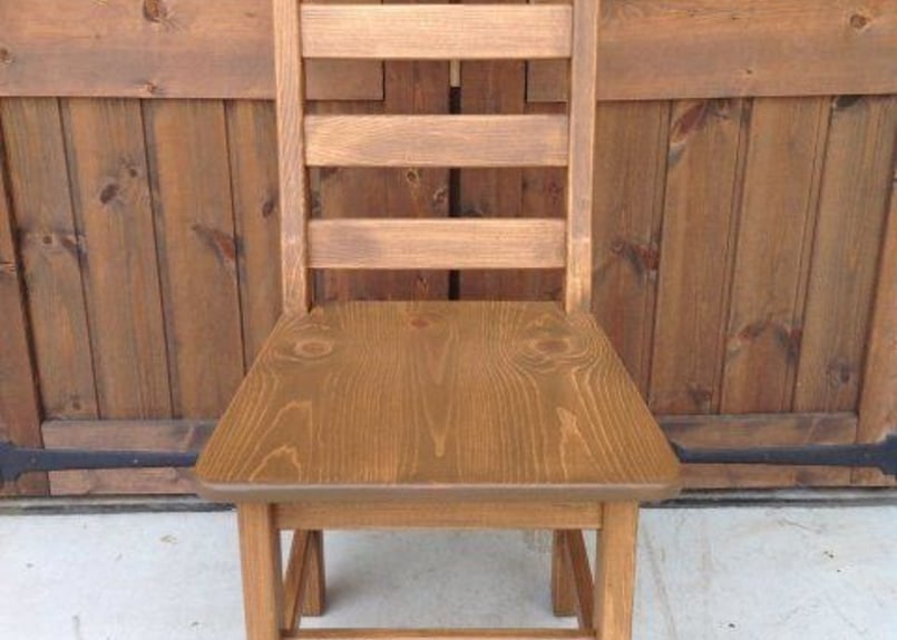 ラダーバックチェア typeC | 湘南woods パイン材家具専門店