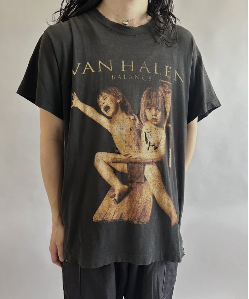 USED 】90's Van Halen Balance Tour T-Shirt /240