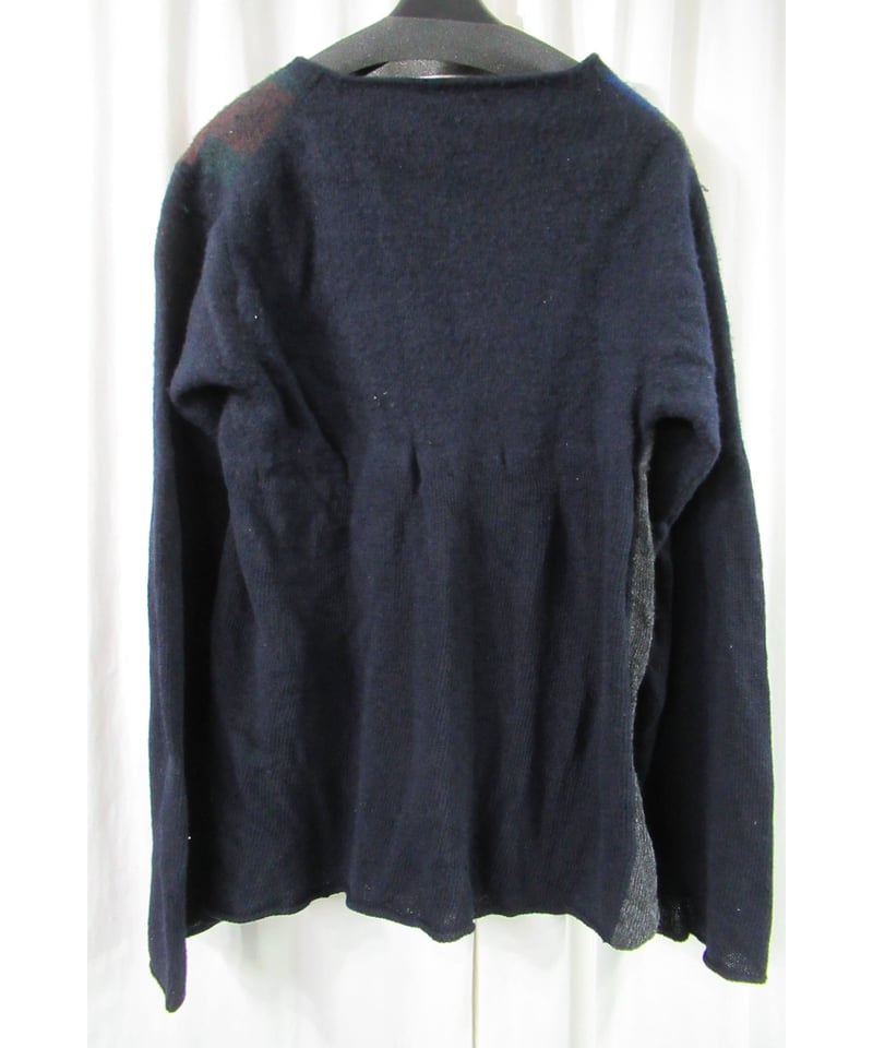 AD1994 COMME des GARCONS HOMME PLUS 縮絨 アーガイルニット