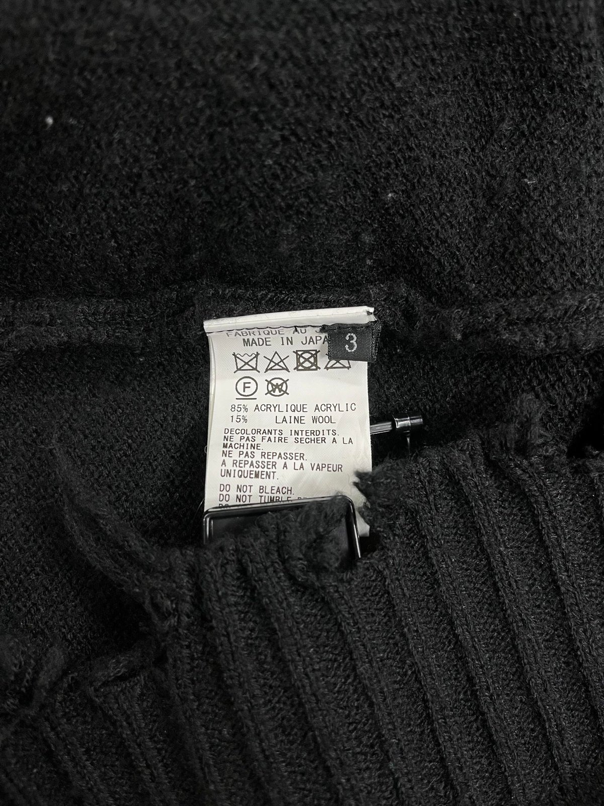 S'YTE yohji yamamoto ダメージ加工 Ⅴネックセーター（UM-K48-613