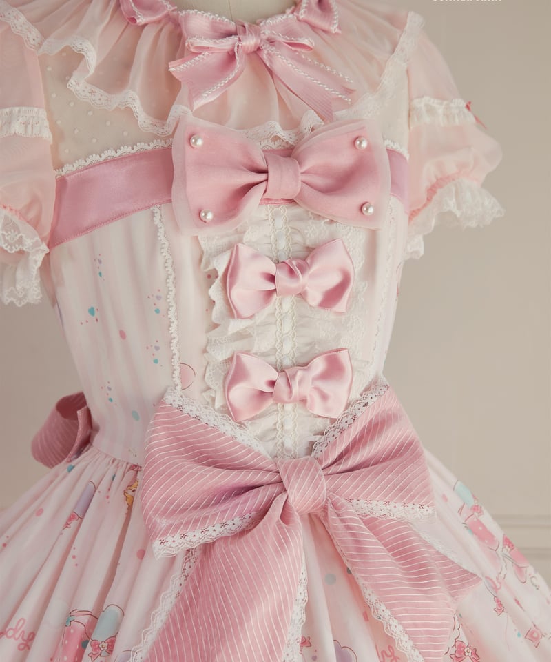 マイメロコラボ」マイメロ柄ワンピース 【3/7まで】送料無料！ | GIRLISM