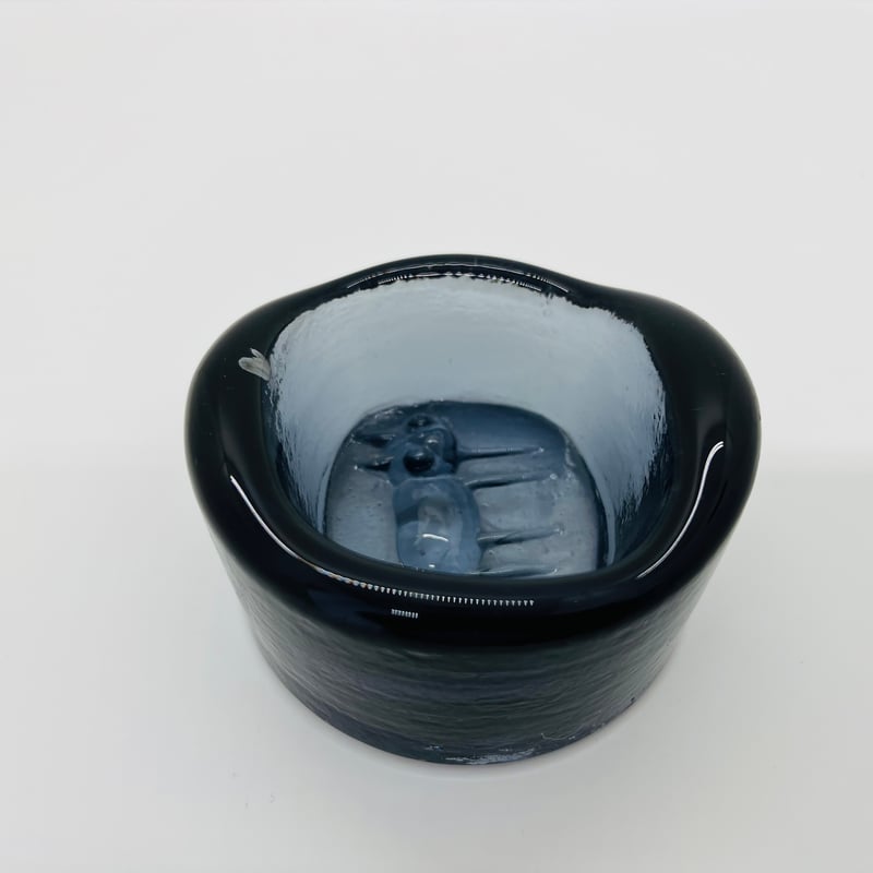 エリックホグラン アッシュトレイ 灰皿 小物入れ 北欧 ガラス 牛