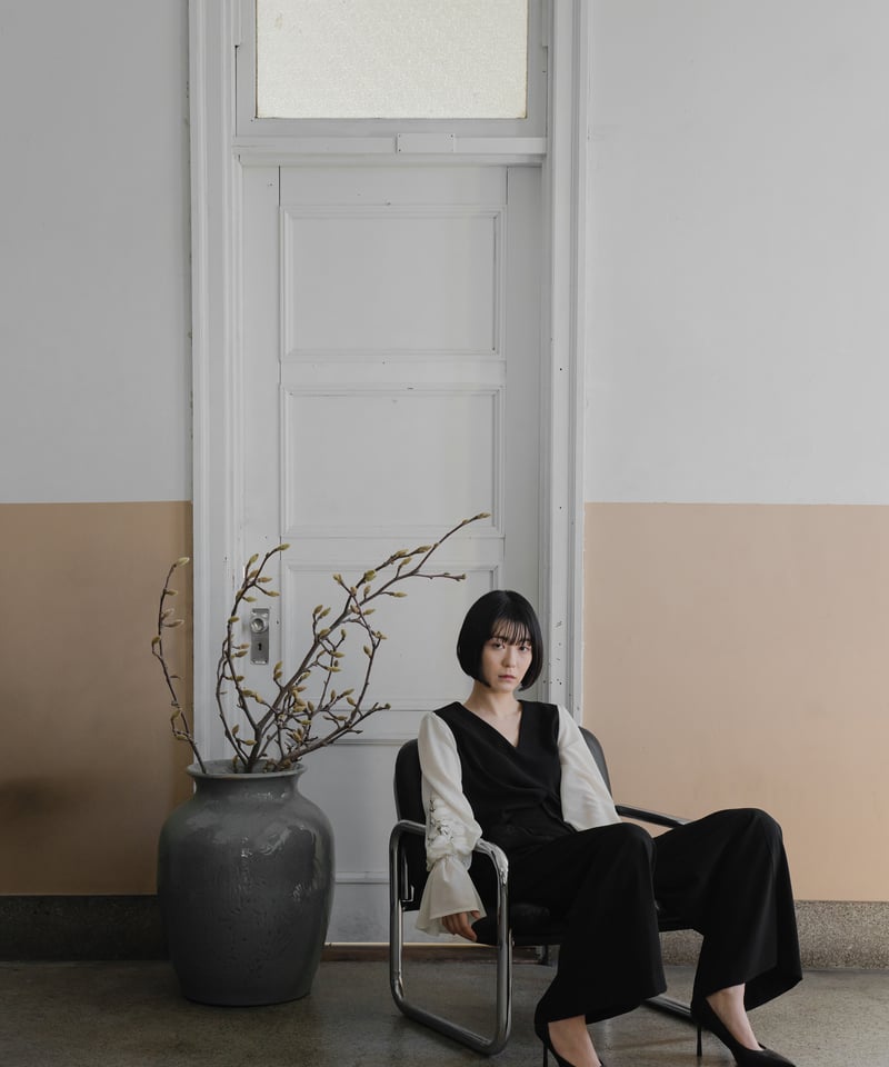 花を着るセットアップ 〈ブラウス〉【白木蓮】 | iCONOLOGY