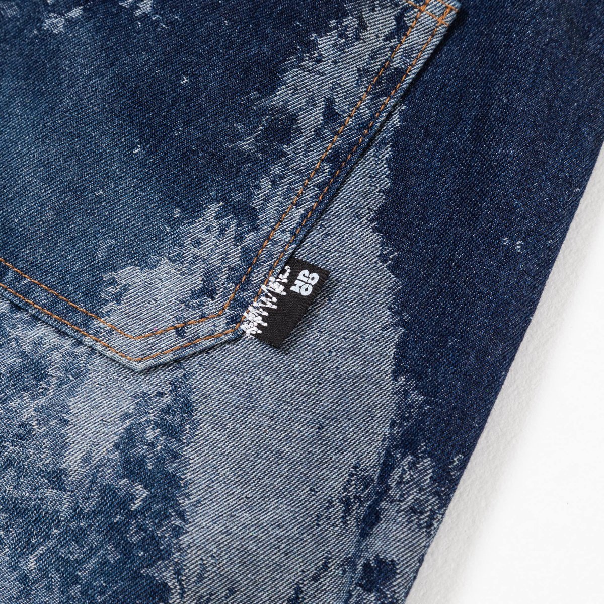 DENIM PANTS - ブルー | harapeco Store