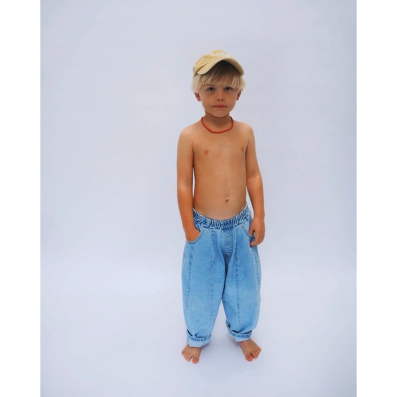 ZIGGY ZAZA suki denim jean lightwash denim(7-9Y