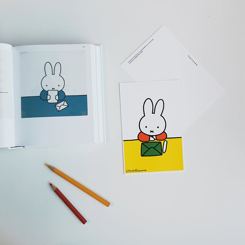 FLAME | Miffy Silkscreen postcard | ZERO PER ZE