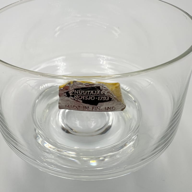 015)北欧 ヴィンテージ 廃盤品 OLD NUUTAJARVI グラス(OLD NUUTA