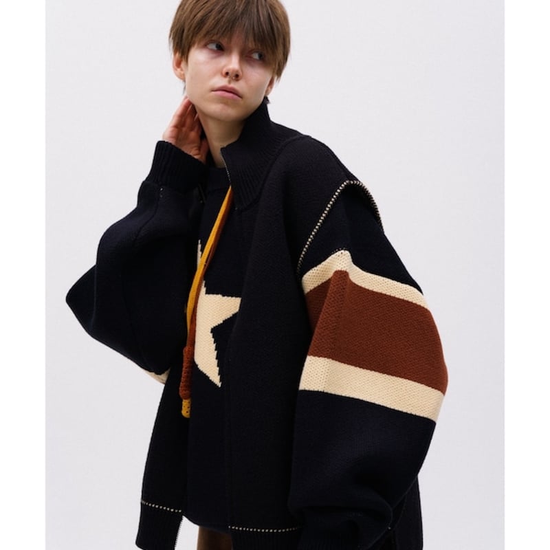 AMBERGLEAM Star Warm Sweater | MAROON