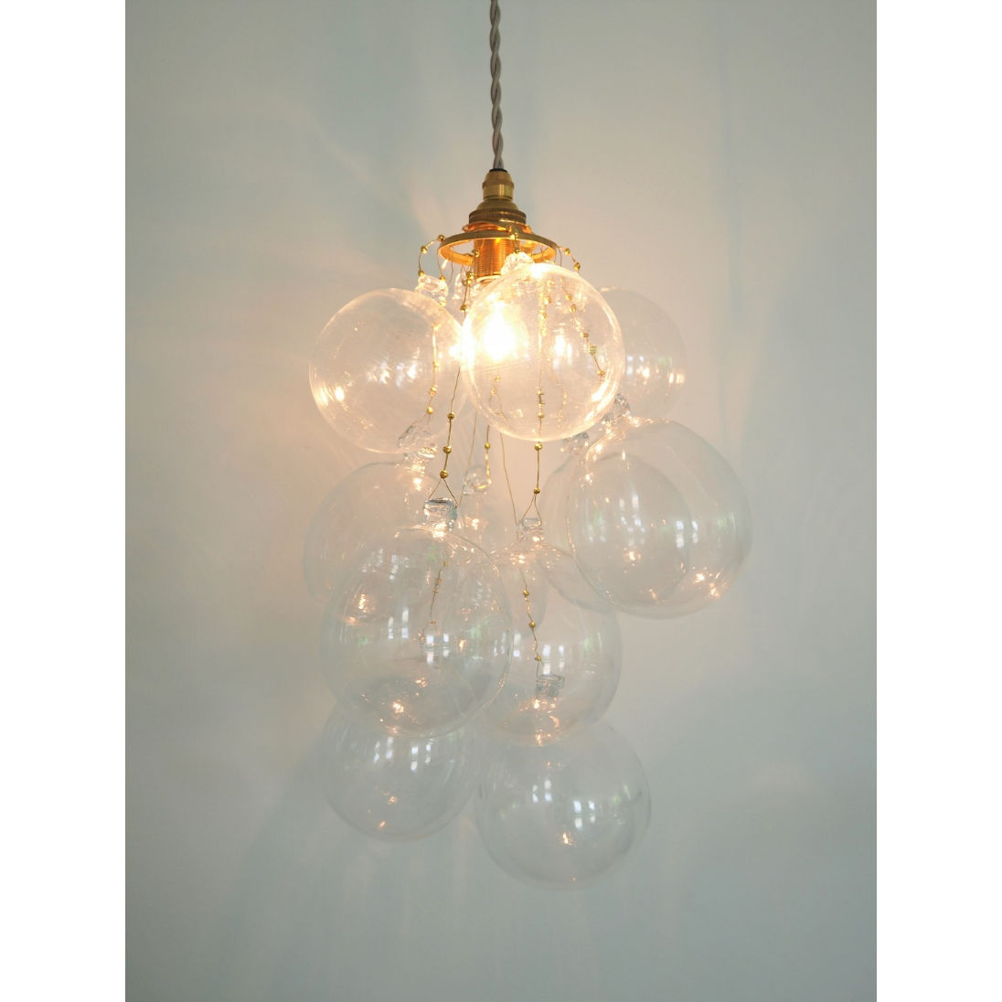 おおやぶみよ＿Memory コード/真鍮/ball/クリア | HIZUKI