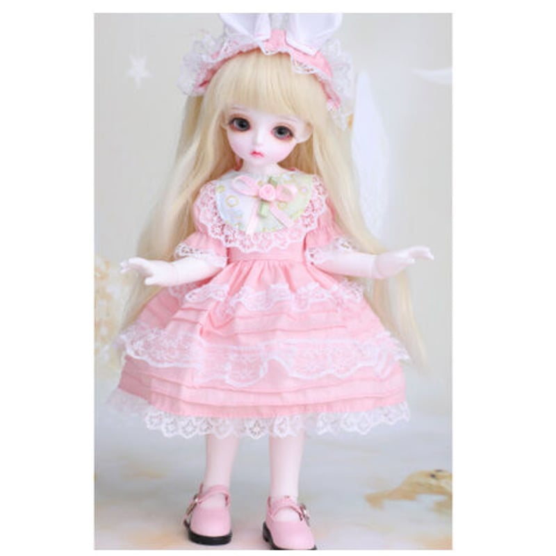 球体関節人形 1/6 フルセット BJD 本体＋眼球＋服＋靴＋ウィッグ＋
