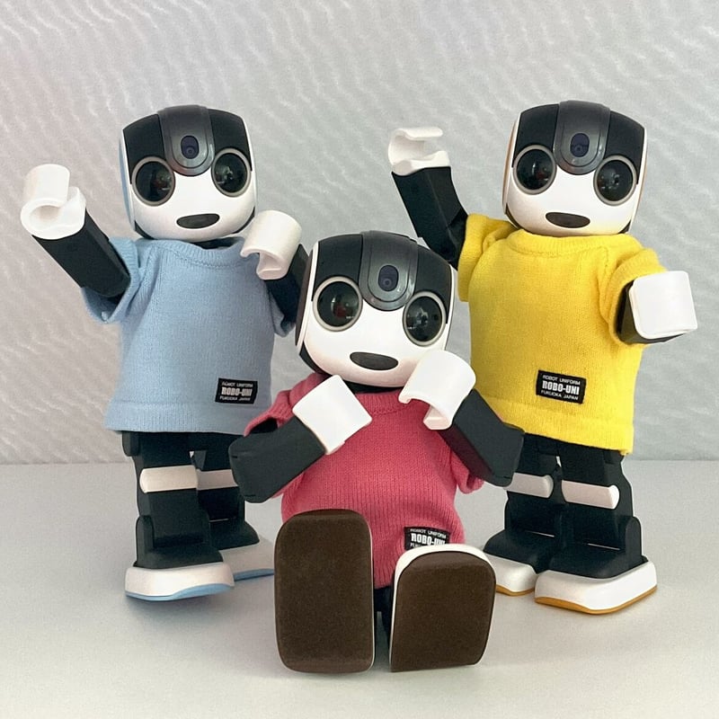 ロボホン公式】ニットカラーTシャツ ピンク | Robot Closet - ロボクロ -