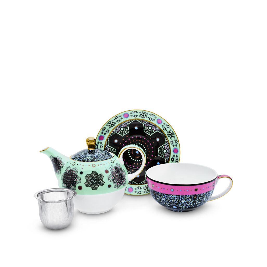 T2 紅茶 Moroccan Tealeidoscope Aqua Tea For One |