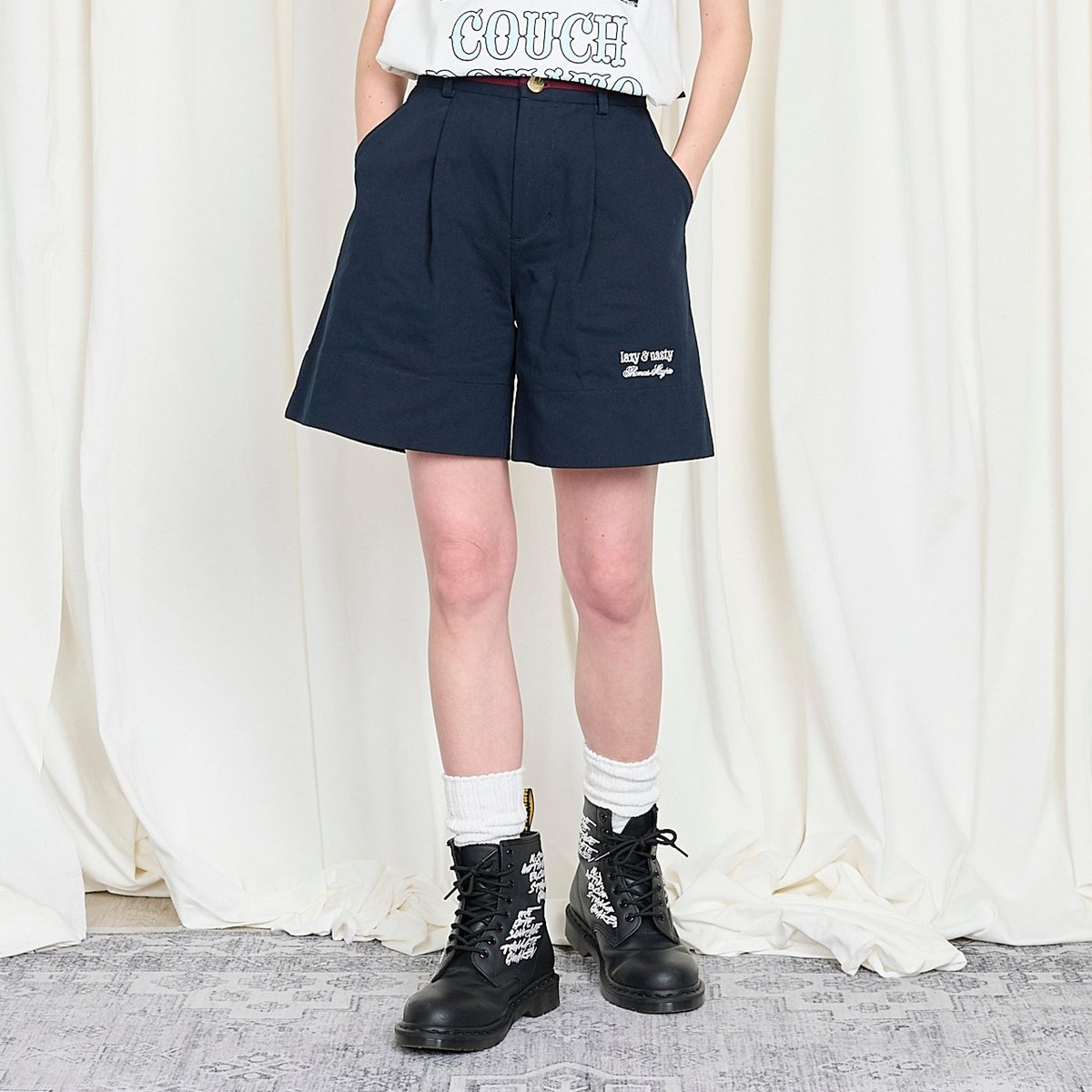 THOMAS MAGPIE Chino×Corduroy short pants 225330