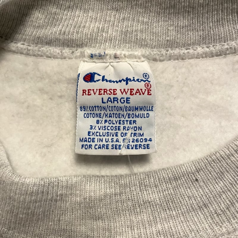 90s Champion リバースウィーブ DEAD STOCK REVERSE WEAVE
