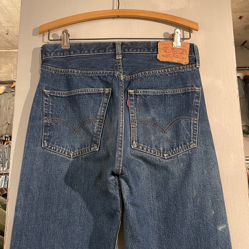 60s Levi's 501 Big E 30×31 リーバイス デニムパンツ ボタン裏2 ヴ
