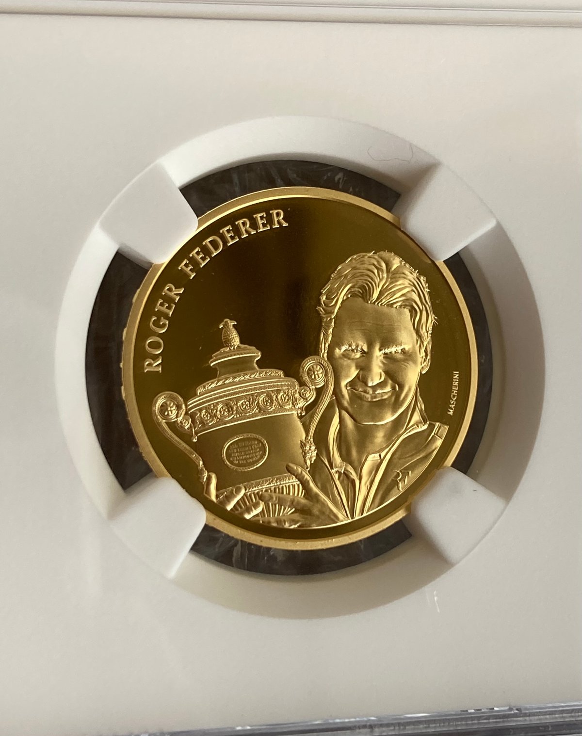 NGC鑑定PF69 ロジャーフェデラー 金貨 ゴールドコイン スイス連邦