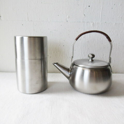 ブランシェ アソシエ ステンレス 茶筒 350cc 細・たて長 A33081