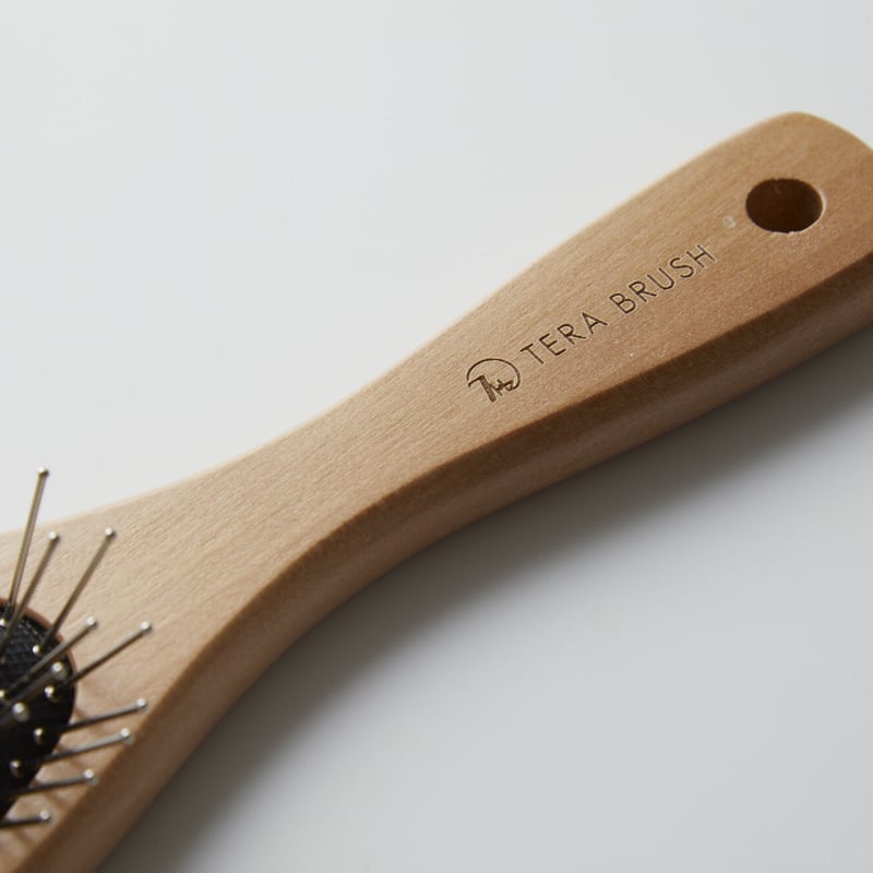 TERA BRUSH 木製ヘアブラシ トリートメント効果 楽天市場】【楽天1位】正規品 TERA BRUSH テラブラシ 21.5cm 木製