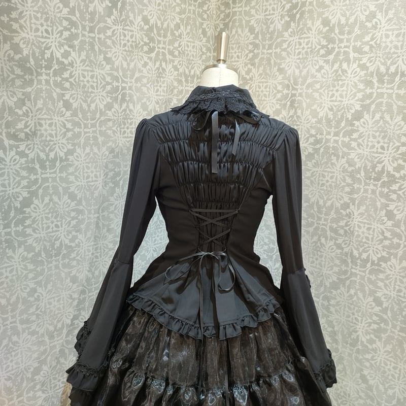 ATELIER PIERROT】ルイーズ ジャボタイ ブラウス【サイズ1/通常サイズ