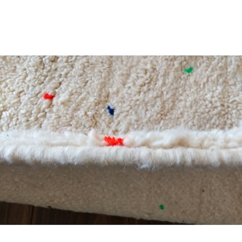 モロッコ ベニワレン Beniourain ラグ ドット柄 カラフル | Boawid