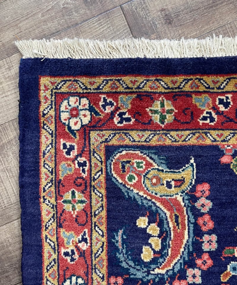 GMIK404○最高級 ペルシャ絨毯 ラグ カーペット シルク 手織り 中東