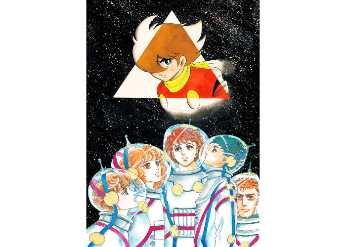 石ノ森章太郎 × 萩尾望都 コラボレーション 大判カード 3枚セット