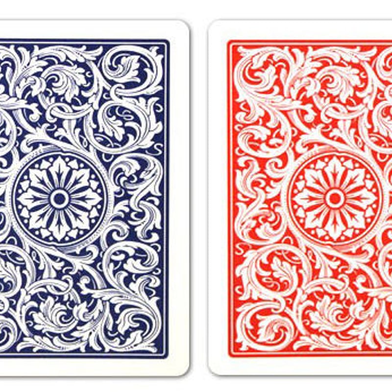 COPAG社 2色ジャンボインデックス トランプセット(赤・青) | りば工房