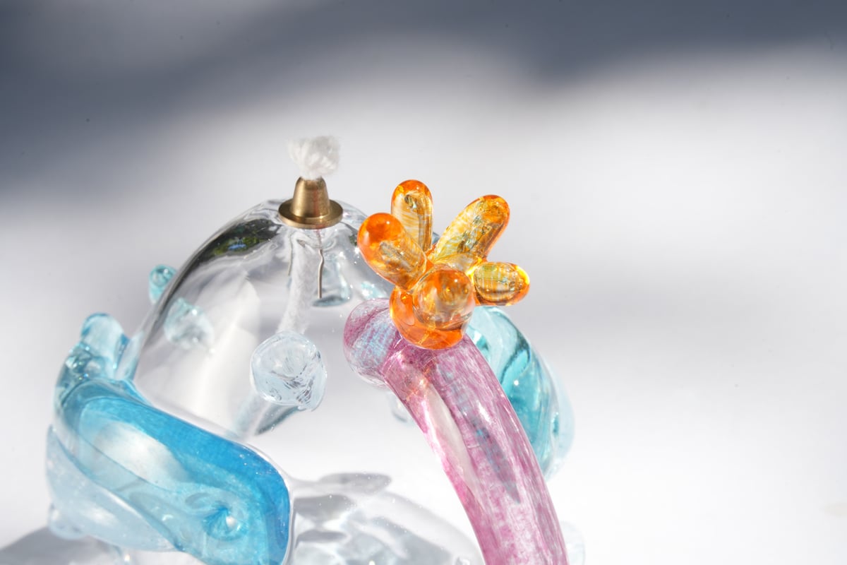 クジラのオイルランプ | キッタヨーコ