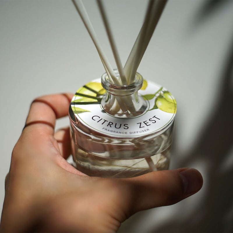 GREEN OASIS】IDGO0006 リードディフューザー70ml/シトラスゼスト |