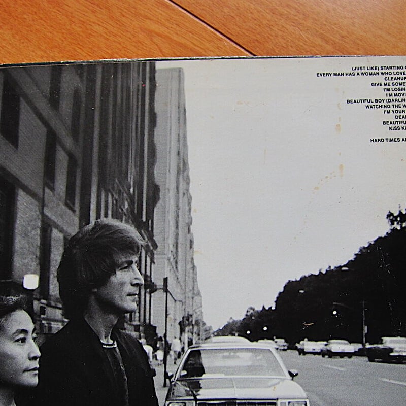 JOHN LENNON & YOKO ONO○DOUBLE FANTASY GEFFEN RE
