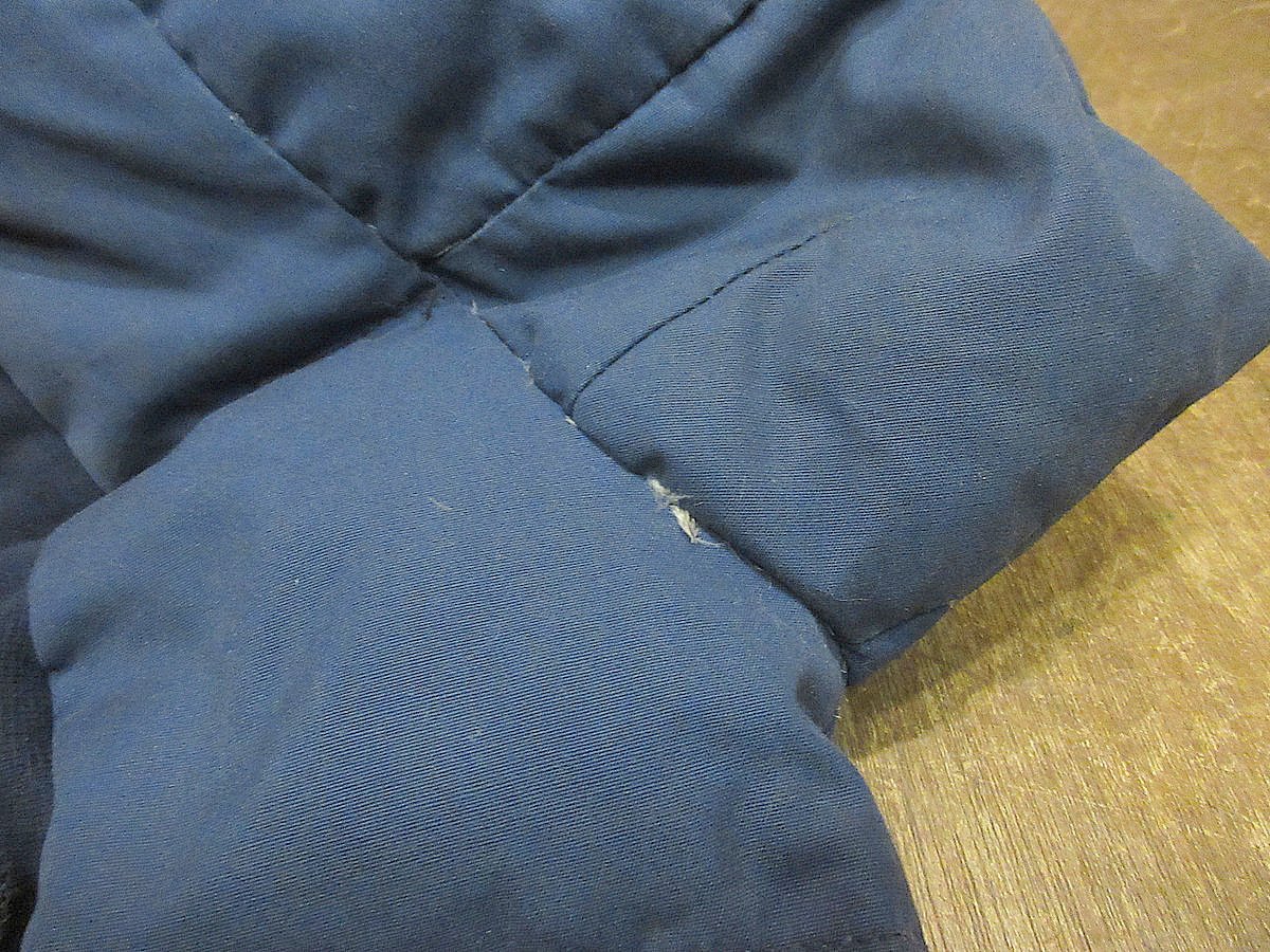 ビンテージ70's80's○SNOHAWKダウンフェイスマスク紺○241123j7-m-cp-