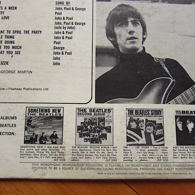 THE BEATLES○BEATLES VI Capitol RECORDS T 2358○2