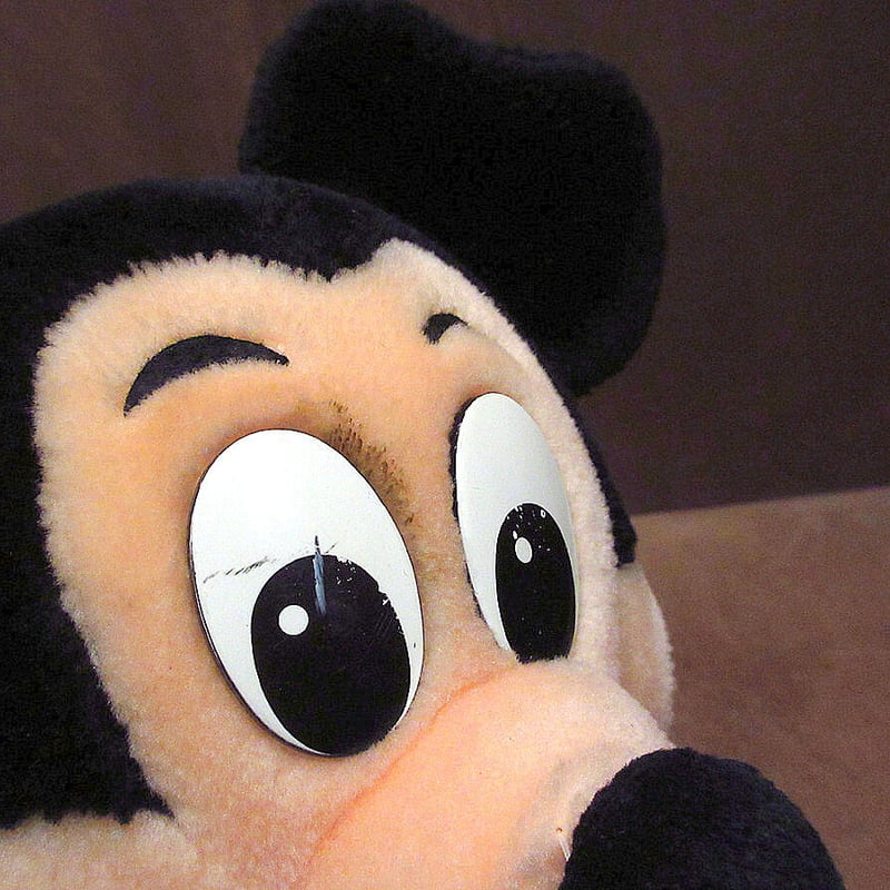 ビンテージ60's70's○ミッキーマウスドール○221209s6-doll 1960s197