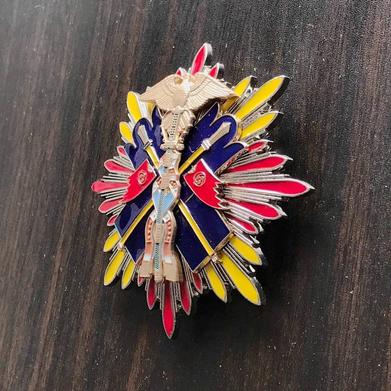 功一級金鵄勲章 功二級金鵄勲章 功一級副章 勲章 金鵄章 副章 複製品