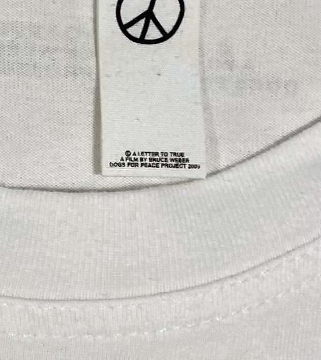 古着】BRUCE WEBER「A LETTER TO TRUE」T-Shirt | The