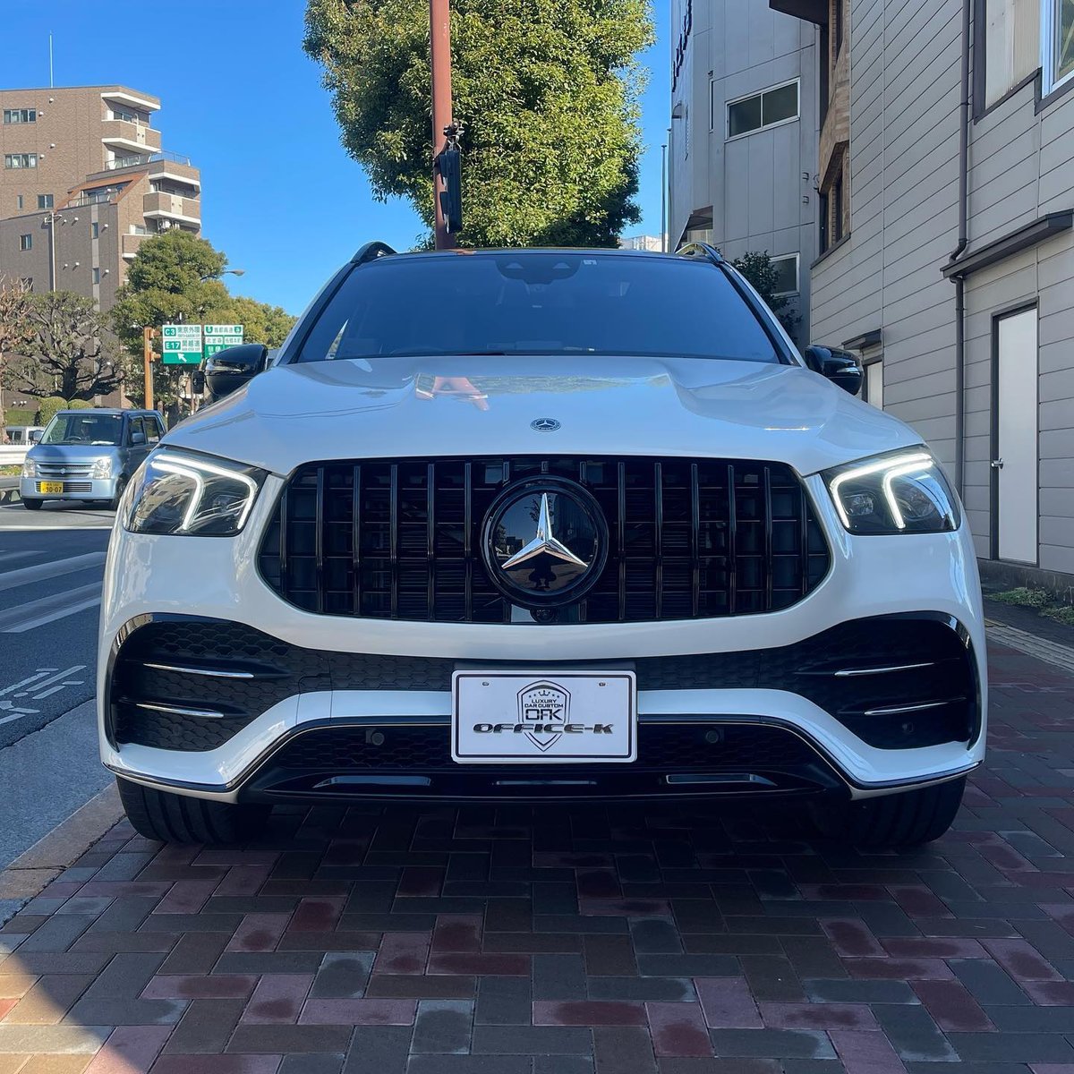 ベンツ GLEクラス W167 前期 AMG-Line専用 パナメリカーナグリル