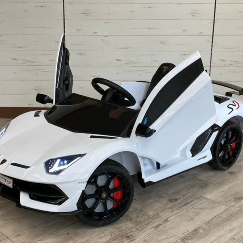 ランボルギーニ社公認 アヴェンタドールSVJ 子供用電動乗用ミニカー