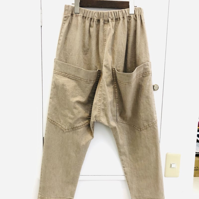 デザイナーブランドCRESCENT デニムサルエルパンツ | WANT's