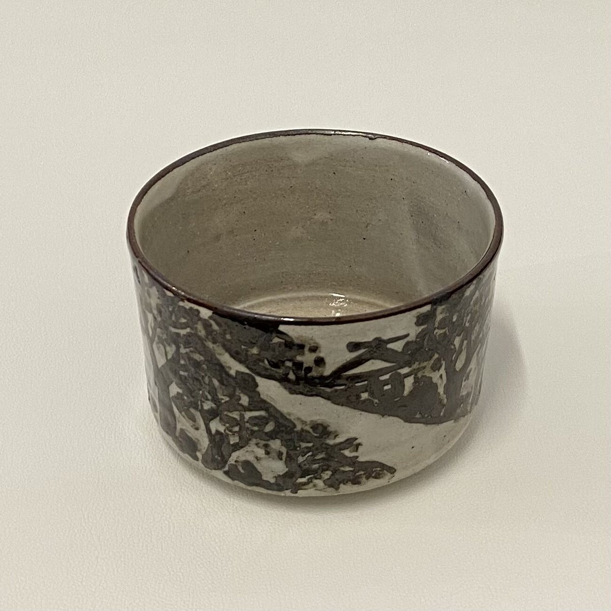 田端志音 乾山写銹絵道茶碗 | とみや