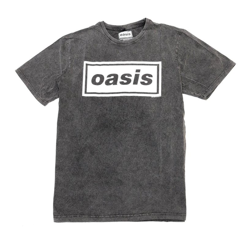 祝！来日公演！Oasis カセットテープ Tシャツ グレー 00s oasis t