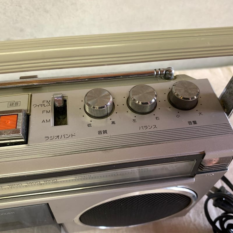 National RX-5180 ステレオ ラジオ カセット レコーダー ＆ 専用携帯