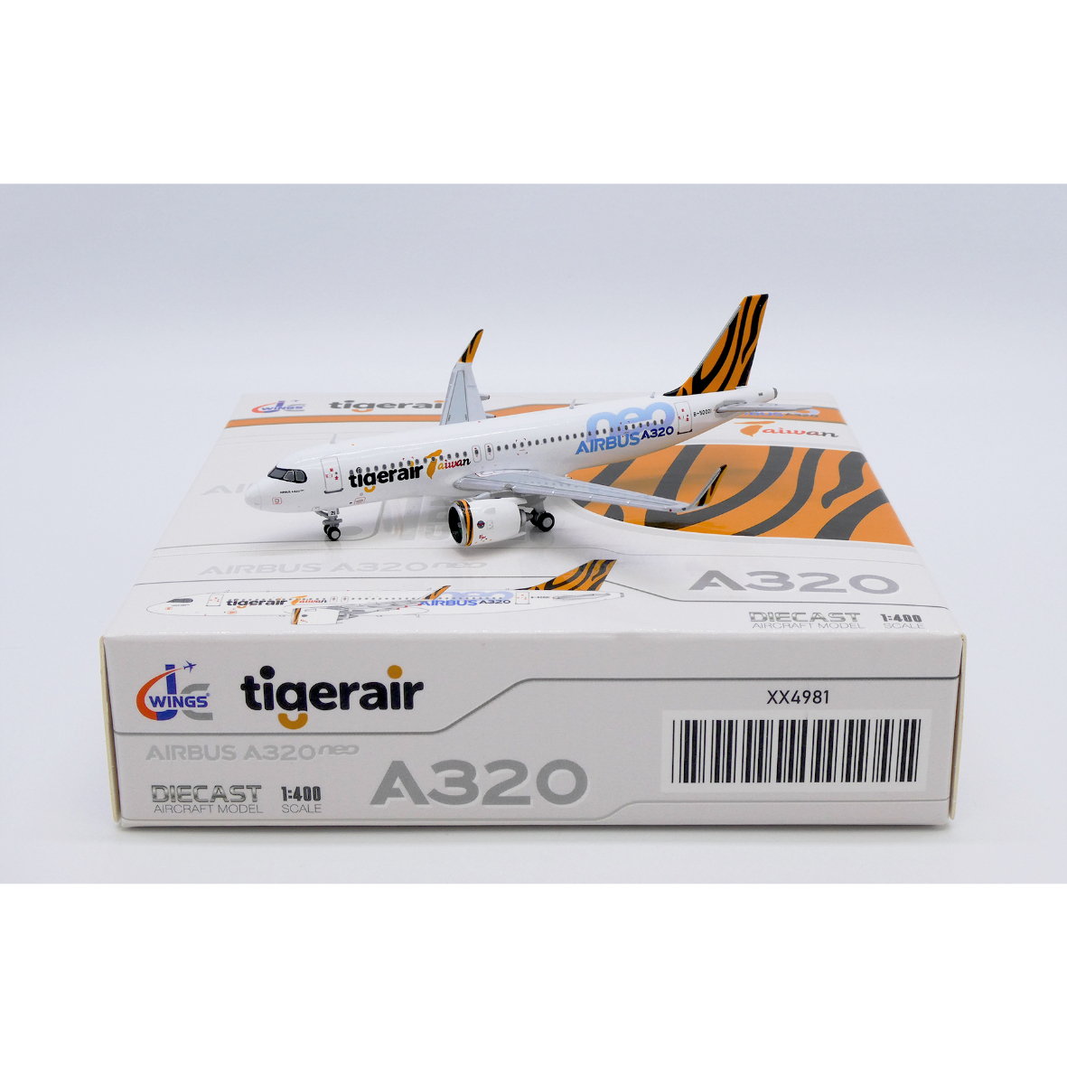tigerair タイガーエア台湾 A320neo エアーバス ph 1:400 tigerair